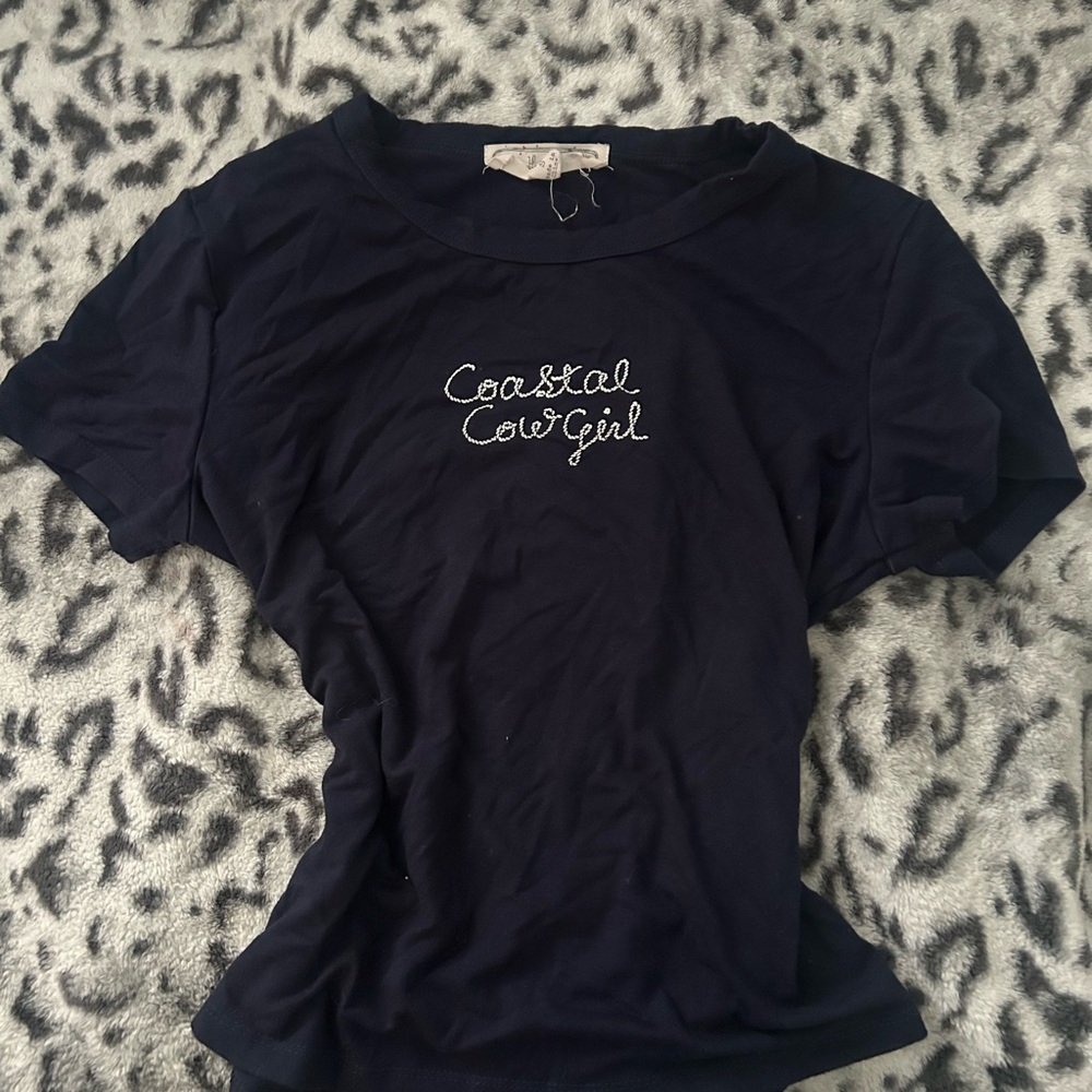 Navy Blue Women's Top